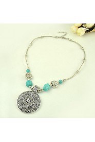 Women's Alloy Necklace Party/Daily Turquoise