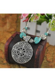 Women's Alloy Necklace Party/Daily Turquoise