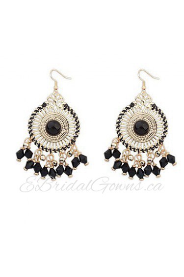 Bohemia Exaggerated Tassel Earrings Disc