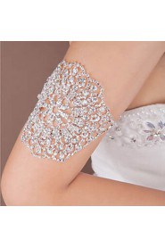 Bridal 's Rhinestone Crystal Wedding Arm Armlet Bracelet 1 Piece