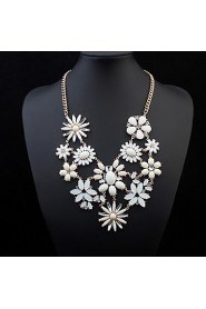 High-Grade Fine Sunflowers Necklace Elegant Woman