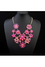 High-Grade Fine Sunflowers Necklace Elegant Woman