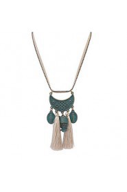 Bronze Tassel Owl Necklace Accessories