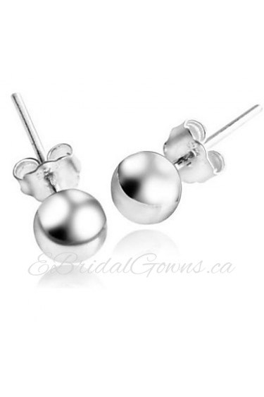 Women's Light bead Stud Earrings