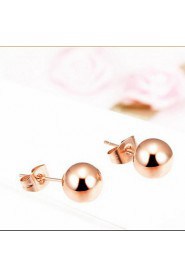 Women's Light bead Stud Earrings