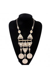 Western Fashion Princess Tassel Necklace Round