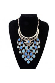 Fashion Tassel Water Drops Necklace Fine Jewelry