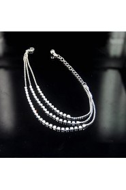 Women's Anklet Bracelet Alloy