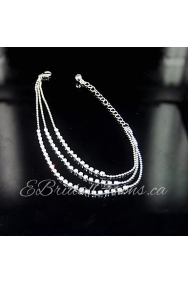 Women's Anklet Bracelet Alloy