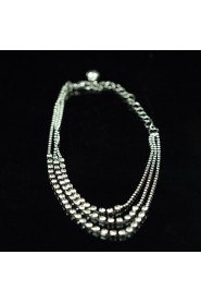 Women's Anklet Bracelet Alloy