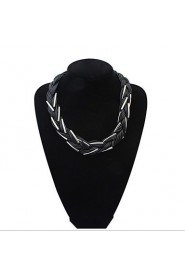 Stylish Atmosphere Braided Necklace Necklace Wild