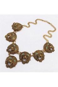 Fashion Exaggerated Lion Head Necklace