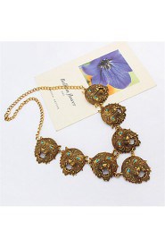 Fashion Exaggerated Lion Head Necklace