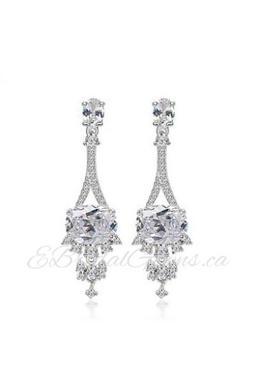 Drop Earrings Women's Cubic Zirconia Earring Cubic Zirconia