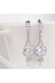 Drop Earrings Women's Cubic Zirconia Earring Cubic Zirconia