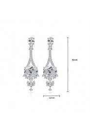 Drop Earrings Women's Cubic Zirconia Earring Cubic Zirconia