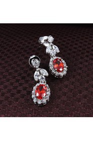 Jewelry Set Women's Gift / Party / Special Occasion Jewelry Sets Alloy Cubic Zirconia Necklaces / Earrings As the Picture