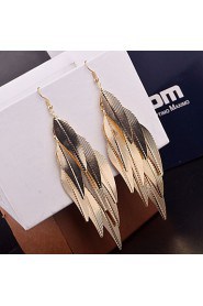 Leaf Drop Earrings for wedding Party