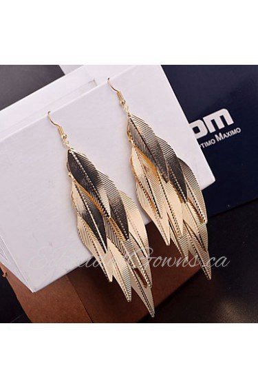 Leaf Drop Earrings for wedding Party