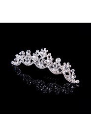 Alloy Tiaras With Rhinestone Wedding/Party Headpiece