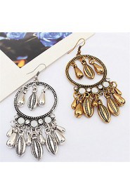 Atmospheric Water Droplets Tassel Earrings