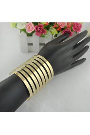 Women's Round Bangles Bracelet Alloy