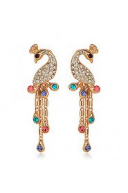 Chandelier Earrings Women's Alloy Earring Rhinestone