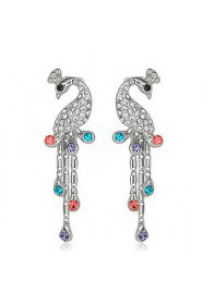 Chandelier Earrings Women's Alloy Earring Rhinestone