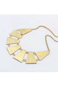 Street Beat Fashion Jewelry Ladder Necklace Exaggerated