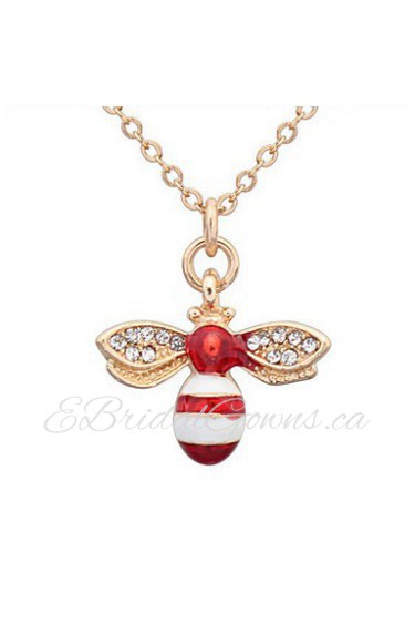 Lovely Little Bee Necklace Fashion Jewelry Accessories