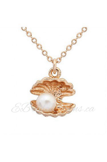 Stylish And Elegant Shell Necklace With Beads Jewelry Accessories