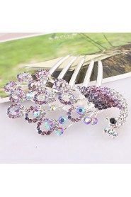 Korean Style Animal Alloy Hot Sale Hair Comb(4 color)(1Pc)