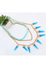 Fashion Multilayer Bullet Necklace Jewelry Street Shooting