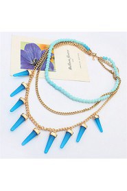 Fashion Multilayer Bullet Necklace Jewelry Street Shooting