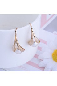 Drop Earrings Women's Alloy Earring Imitation Pearl