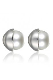 Stud Earrings Women's Imitation Pearl / Brass Earring Imitation Pearl