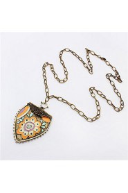 Street Beat Fashion Jewelry Necklace Pattern Shield