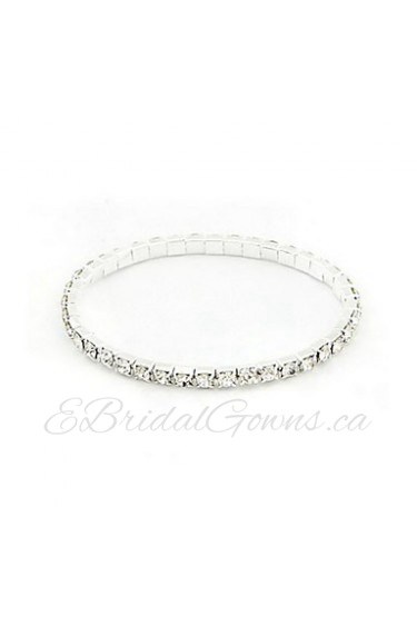 Amazing Alloy With Rhinestone Women's Bracelet