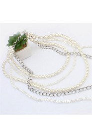 Fashion Atmosphere Multilayer Pearl Necklace