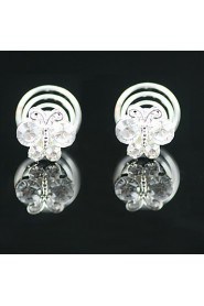 2 Pieces Gorgeous Rhinestones Bridal Pins Wedding/ Party Headpieces
