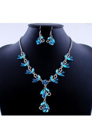 Jewelry Set Women's Birthday / Gift / Party / Daily / Special Occasion Jewelry Sets Alloy Earrings / Necklaces As the Picture