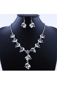 Jewelry Set Women's Birthday / Gift / Party / Daily / Special Occasion Jewelry Sets Alloy Earrings / Necklaces As the Picture