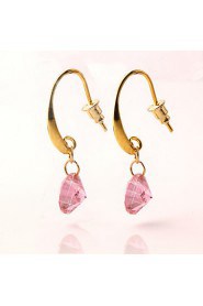 Multicolor Luxury Court Water Droplets Acrylic Earrings