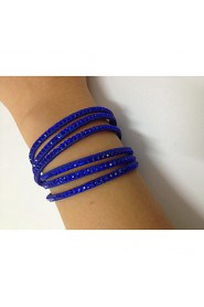 Unisex Chain/Fashion Bracelet Resin Rhinestone