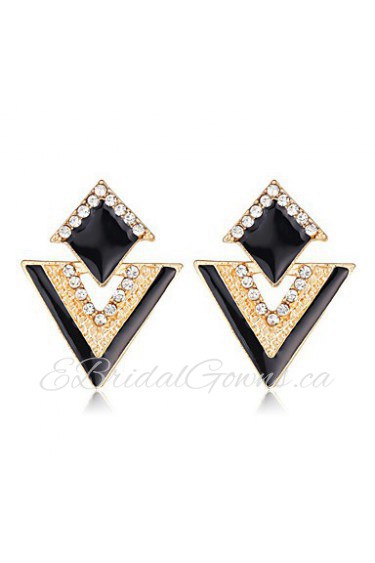 Summer Amorous Nightclubs Punk Triangle Earrings