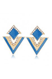 Summer Amorous Nightclubs Punk Triangle Earrings