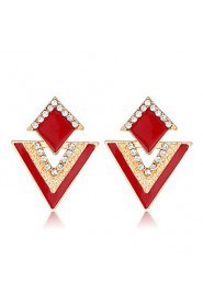 Summer Amorous Nightclubs Punk Triangle Earrings