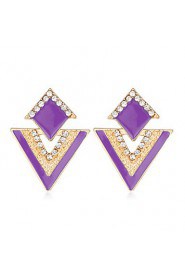 Summer Amorous Nightclubs Punk Triangle Earrings