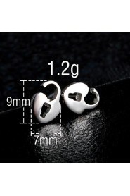 Stud Earrings Women's Brass Earring Non Stone