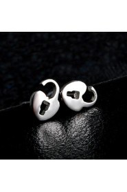 Stud Earrings Women's Brass Earring Non Stone